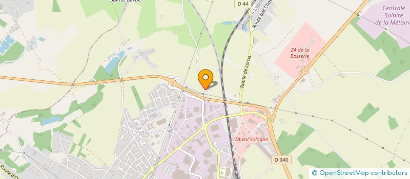 localisation de l'entreprise GFA DE LA MASSONNIERE  SAINT-MARTIN-SUR-OCRE