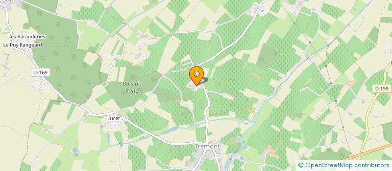 localisation de l'entreprise GFA DE LA MONCELLIERE à LYS-HAUT-LAYON