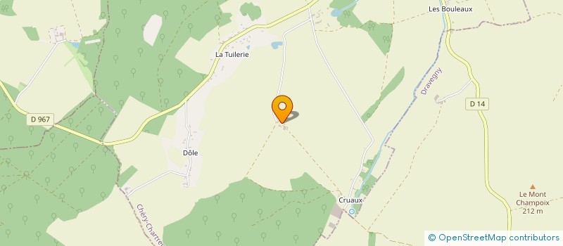 localisation de l'entreprise GFA  DE LA MONTAGNE  BRAINE