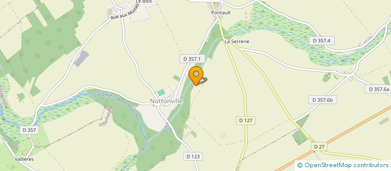 localisation de l'entreprise GFA DE LA NATERIE à NOTTONVILLE