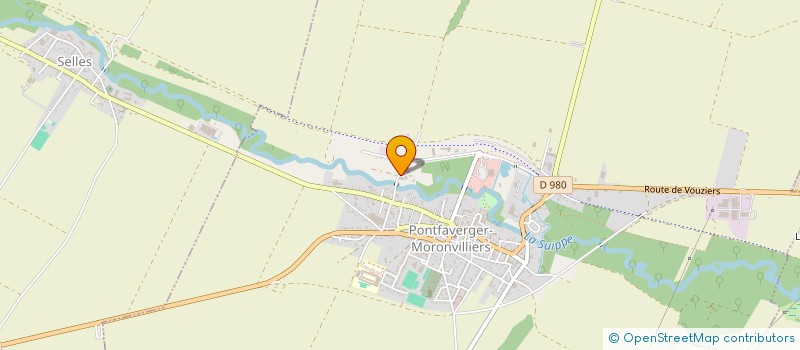 localisation de l'entreprise GFA DE LA NOUE DES FONTAINES  PONTFAVERGER-MORONVILLIERS