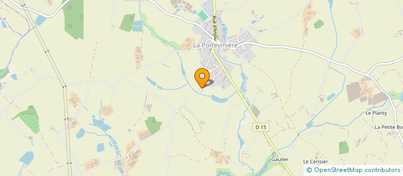 localisation de l'entreprise GFA DE LA PAPELLERIE  BEAUPREAU-EN-MAUGES