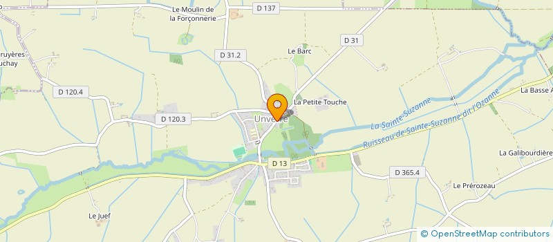 localisation de l'entreprise GFA DE LA PICHARDIERE ET GRANDES MAISONS à UNVERRE