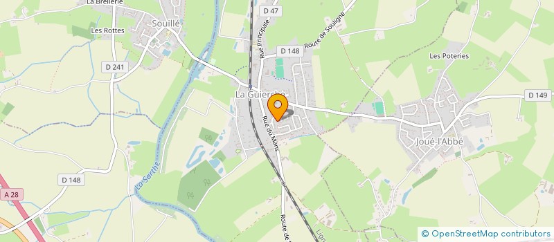 localisation de l'entreprise GFA DE LA PIERRE  SAINT JEAN D ASSE