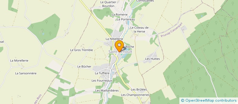 localisation de l'entreprise GFA DE LA PLACE  MONTOIRE-SUR-LE-LOIR