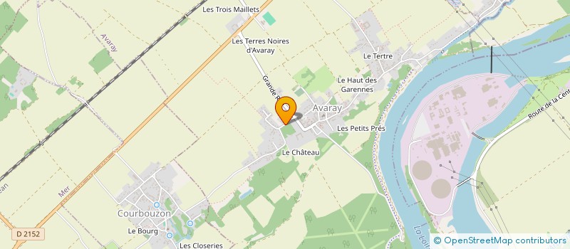 localisation de l'entreprise GFA DE LA PLAIGNE  AVARAY