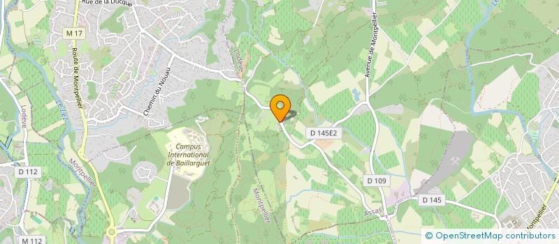 localisation de l'entreprise GFA DE LA PLAINE  GUZARGUES