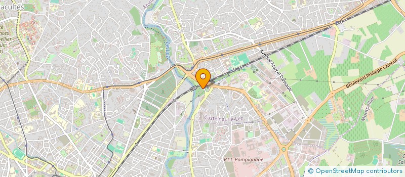 localisation de l'entreprise GFA DE LA POMPIGNANE à CASTELNAU-LE-LEZ