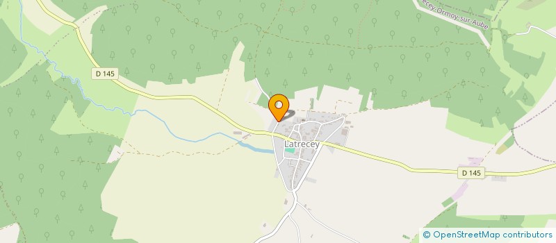 localisation de l'entreprise GFA DE LA PORTE D'ARC à LATRECEY-ORMOY-SUR-AUBE