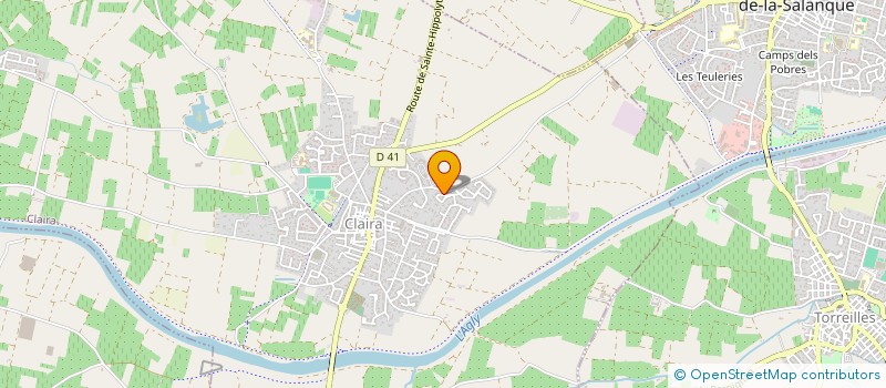 localisation de l'entreprise GFA DE LA PREVILLE  CLAIRA