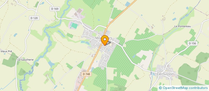 localisation de l'entreprise GFA DE LA PROVANDERIE à LYS-HAUT-LAYON