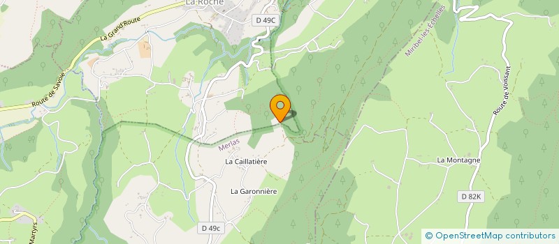 localisation de l'entreprise GFA DE LA RAMELIERE  VELANNE