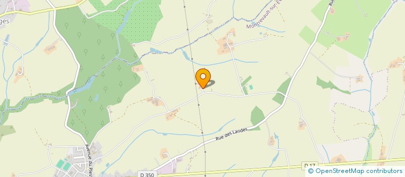 localisation de l'entreprise GFA DE LA RENARDIERE  MAUGES-SUR-LOIRE