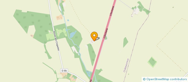 localisation de l'entreprise GFA DE LA RIVIERE  VINEUIL