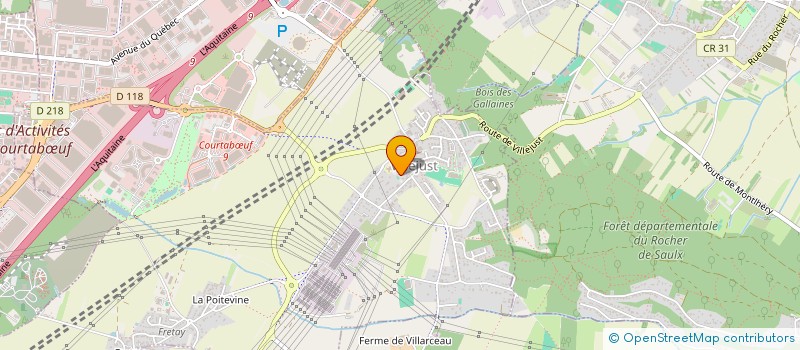localisation de l'entreprise GFA DE LA ROCHE à VILLEBON SUR YVETTE