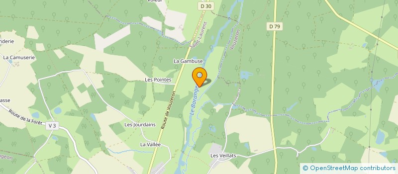localisation de l'entreprise GFA DE LA ROCHE à SAINT-LAURENT