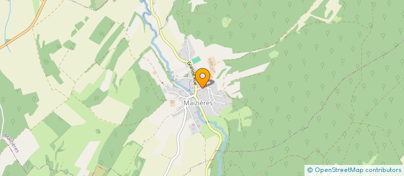 localisation de l'entreprise GFA DE LA ROMAINE à MAIZIERES