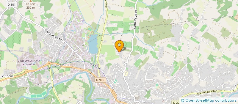 localisation de l'entreprise GFA DE LA RONDE  APT