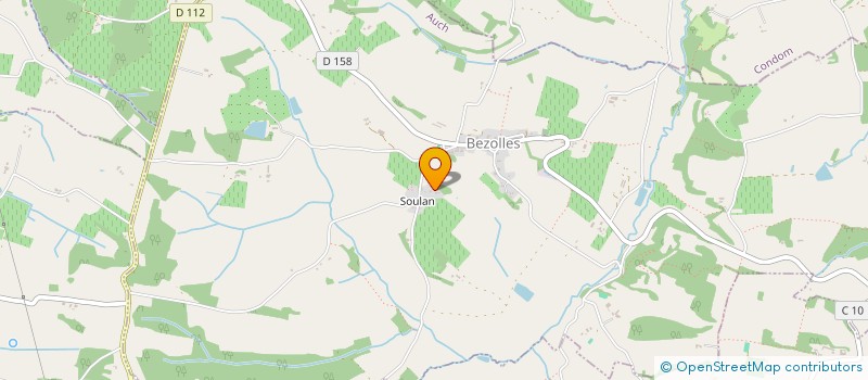 localisation de l'entreprise GFA DE LA ROSE  BEZOLLES