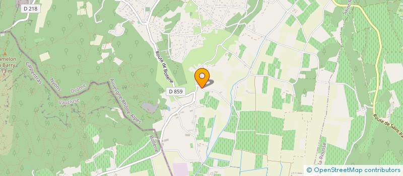 localisation de l'entreprise GFA DE LA ROUVERETTE  SAINT-RESTITUT