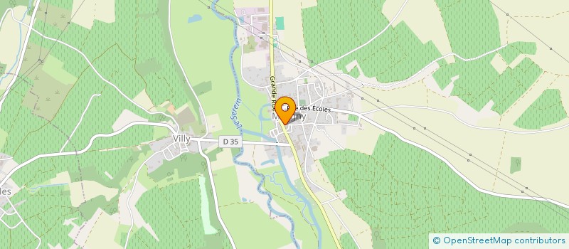 localisation de l'entreprise GFA DE LA RUE DU GAIN  CHICHEE