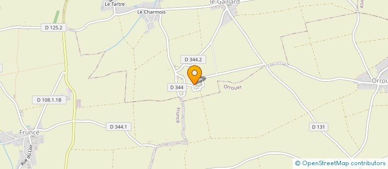 localisation de l'entreprise GFA DE LA SABLIERE à SAINT-GERMAIN-LE-GAILLARD