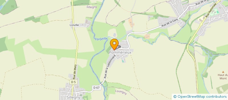 localisation de l'entreprise GFA DE LA SABLONNIERE  POMMERIEUX