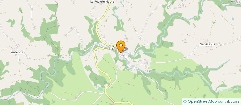 localisation de l'entreprise GFA DE LA SALVETAT  DURENQUE