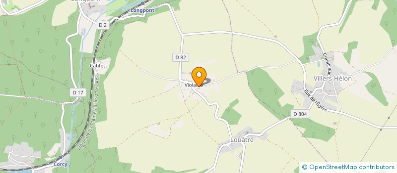 localisation de l'entreprise GFA DE LA SAVIERE  LOUATRE