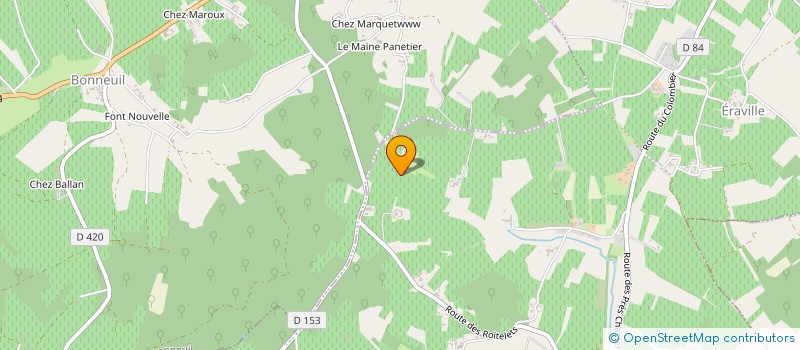 localisation de l'entreprise GFA DE LA SENTINELLE à BELLEVIGNE