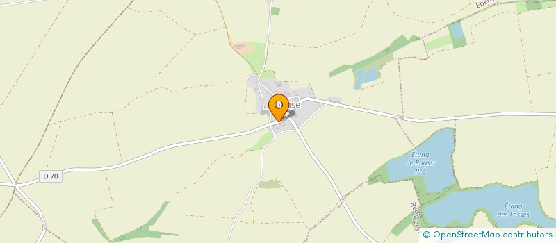 localisation de l'entreprise GFA DE LA SERRE  EPENSE