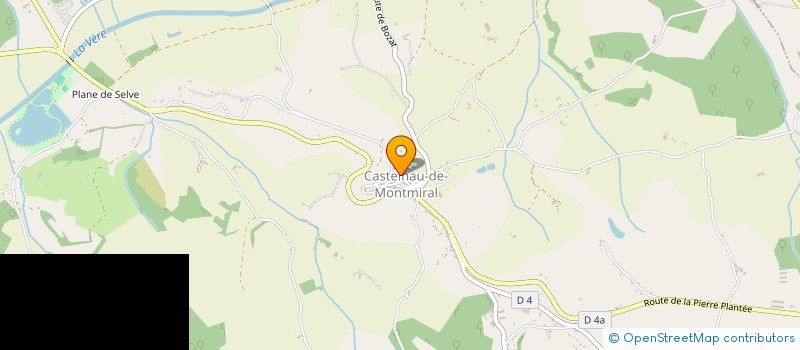 localisation de l'entreprise GFA DE LA SOULETTE à PUYCELSI