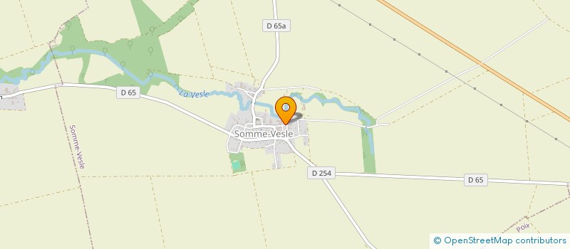 localisation de l'entreprise GFA DE LA SOURCE  SOMME-VESLE