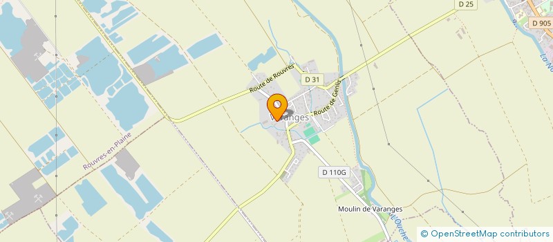 localisation de l'entreprise GFA DE LA SOURCE  VARANGES