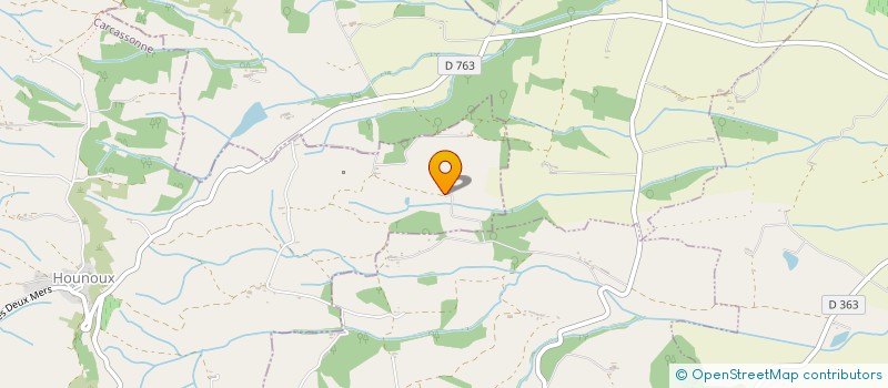 localisation de l'entreprise GFA DE LA SOURCE  FENOUILLET-DU-RAZES