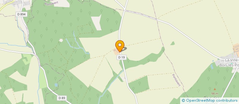 localisation de l'entreprise GFA DE LA TOUR à PONTAVERT