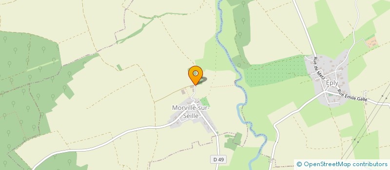 localisation de l'entreprise GFA DE LA TOUR  MORVILLE-SUR-SEILLE