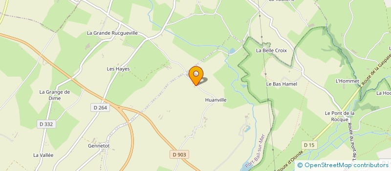 localisation de l'entreprise GFA DE LA TOURELLE  PORT-BAIL-SUR-MER