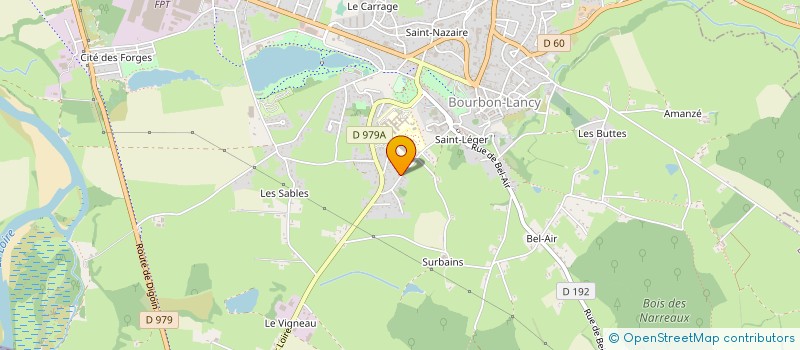 localisation de l'entreprise GFA DE LA TUILERIE  CRONAT