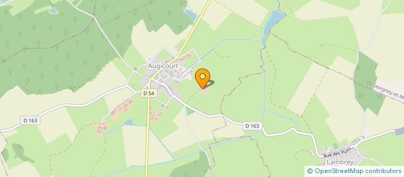 localisation de l'entreprise GFA DE LA VAIVRE  AUGICOURT