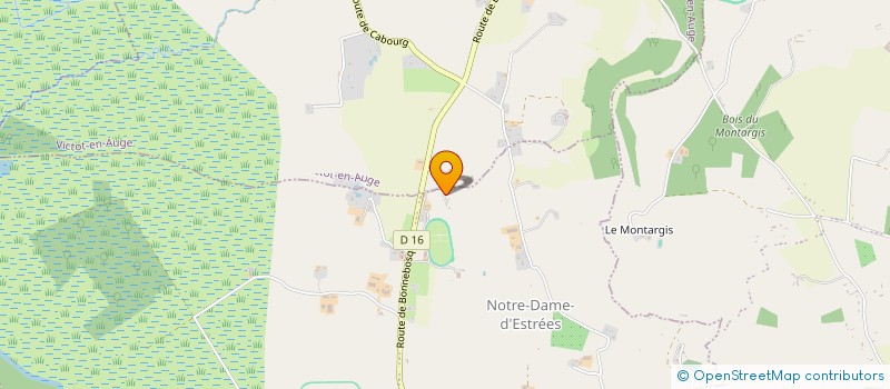 localisation de l'entreprise GFA DE LA VALLEE  NOTRE-DAME-D'ESTREES-CORBON