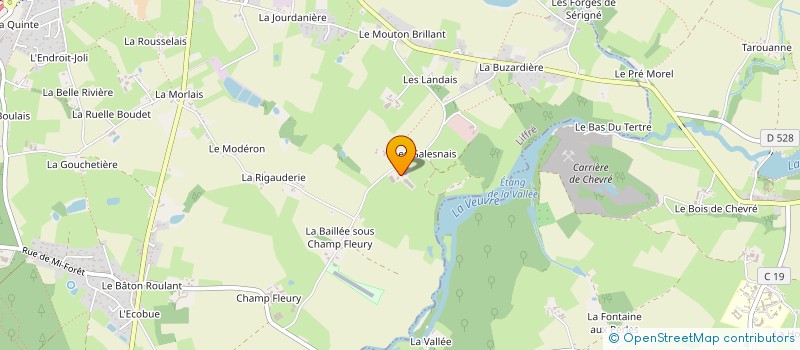 localisation de l'entreprise GFA DE LA VALLEE  LIFFRE