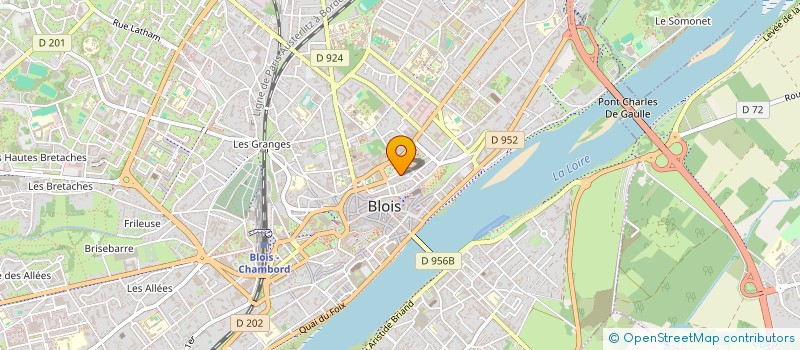 localisation de l'entreprise GFA DE LA VALLEE  BLOIS