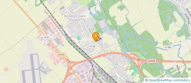 localisation de l'entreprise GFA DE LA VALLEE DE LAINES à BARBEREY-SAINT-SULPICE