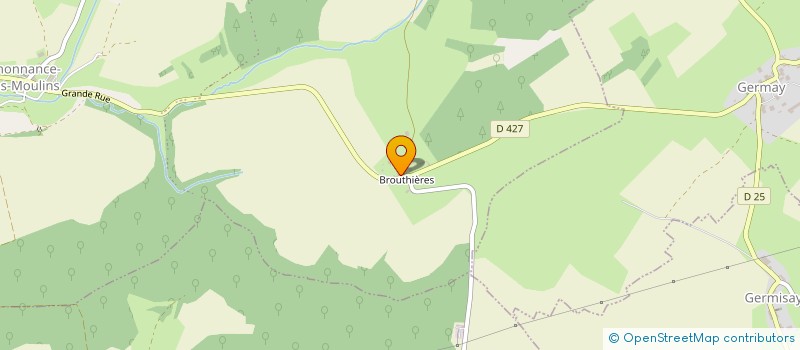 localisation de l'entreprise GFA DE LA VALLEE DE SAINT JEAN à THONNANCE-LES-MOULINS