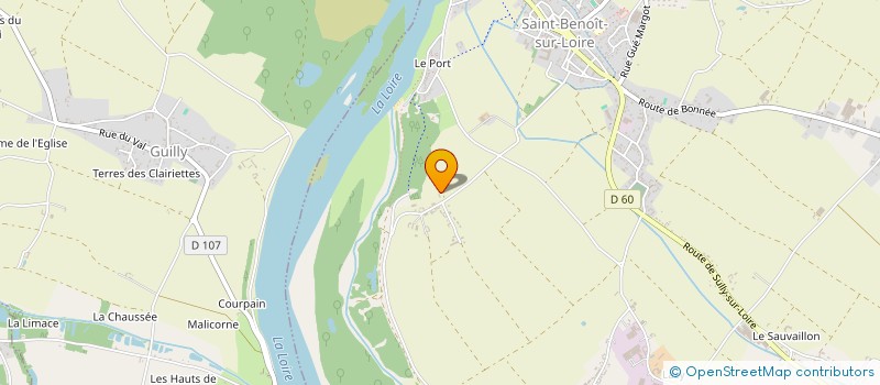 localisation de l'entreprise GFA DE LA VALLEE DES SABLES à SAINT-BENOIT-SUR-LOIRE