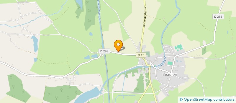 localisation de l'entreprise GFA DE LA VARENNE à THIEL-SUR-ACOLIN