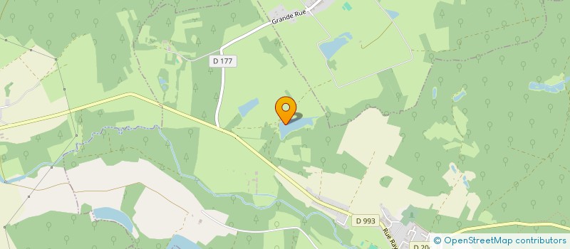 localisation de l'entreprise GFA DE LA VIERGE  CIREY-SUR-VEZOUZE