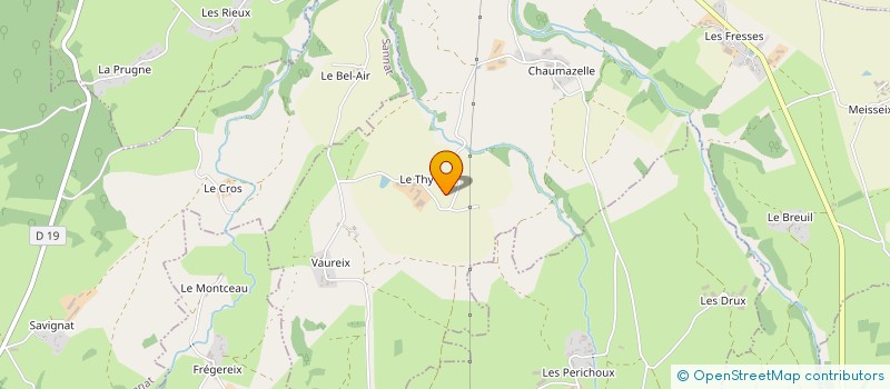 localisation de l'entreprise GFA DE LA VILLETELLE  SAINT-JULIEN-LA-GENETE