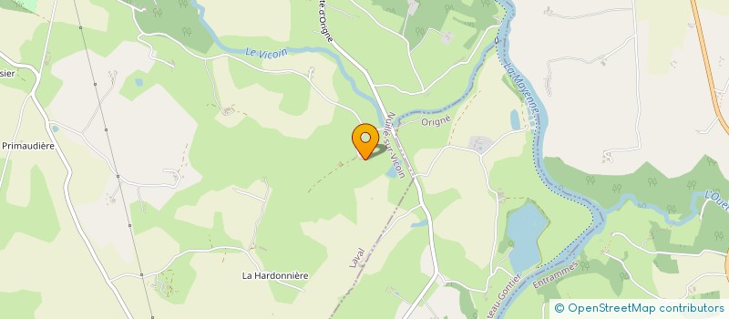 localisation de l'entreprise GFA DE LA VOLUE  NUILLE SUR VICOIN